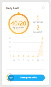 Duolingo Daily Goal